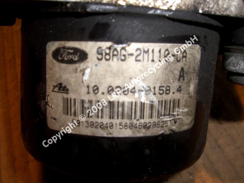 Ford Focus DNW ABS Hydroaggregat 98AG2M110CA BJ2000